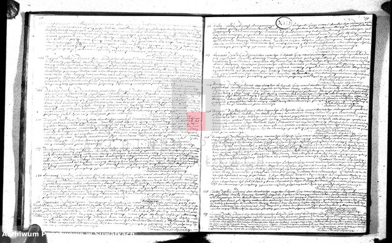 image.from.unit.number "Księga duplikat urodzonych, zaślubionych y zmarłych parafii wigierskiey z roku 1827"