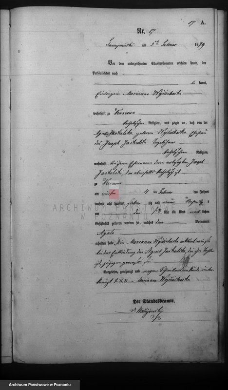 Obraz 19 z jednostki "Księga urodzeń"