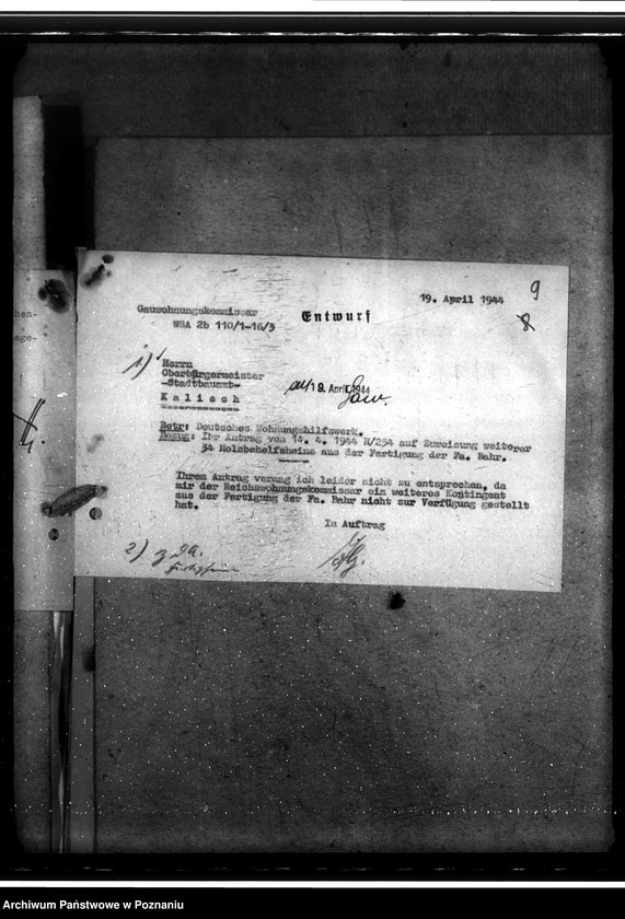 Obraz 13 z jednostki "DWH - Bau von Behelfsheimen aus Massiven Montagteilen"