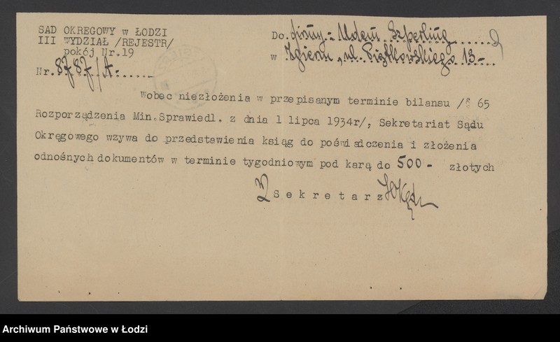 Obraz 11 z jednostki "Udem Szperling – rzeźnictwo"