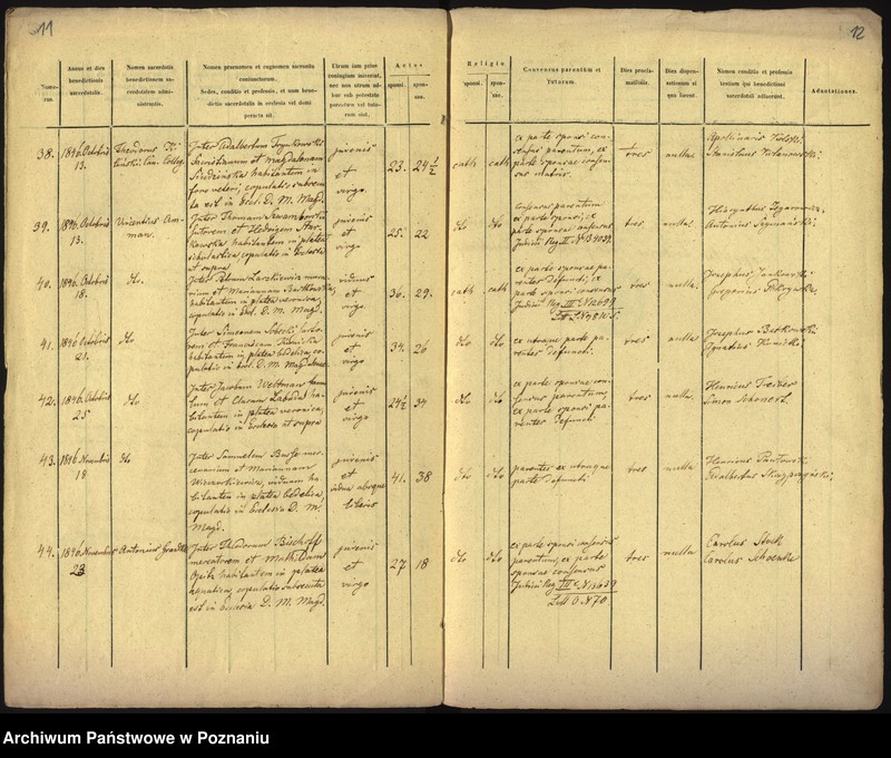 Obraz 8 z jednostki "Księga małżeństw"