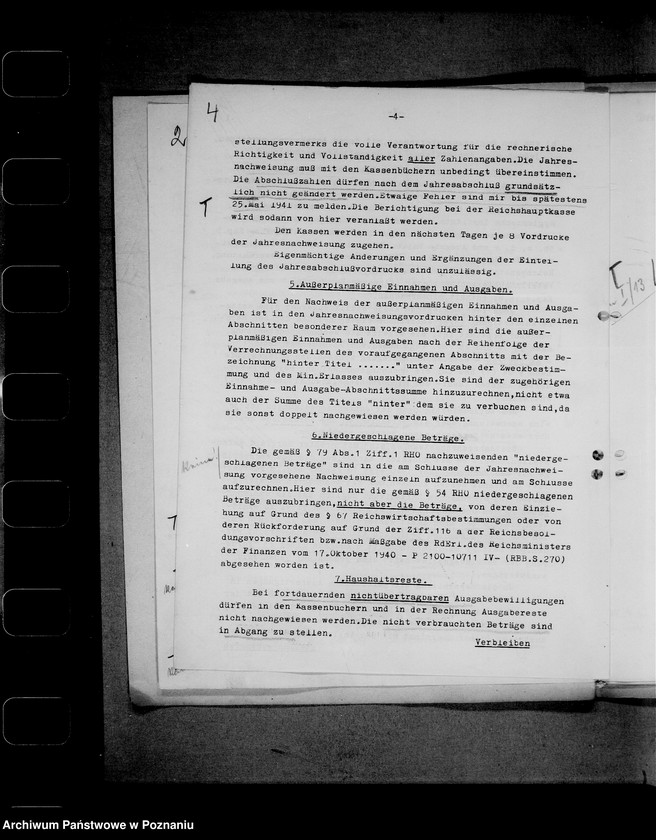 Obraz 7 z jednostki "Abschlüsse (Generalia)"