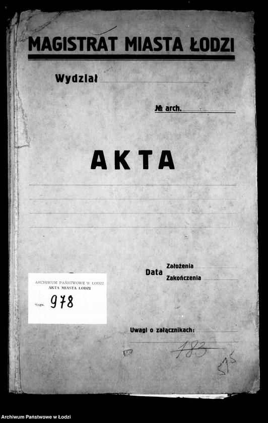 Obraz 4 z jednostki "Akta tyczące się emerytury"