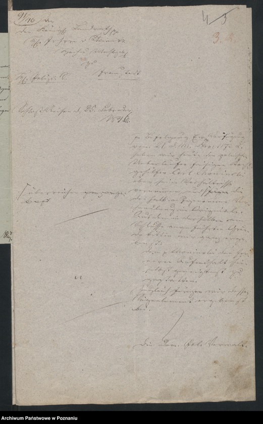 Obraz 7 z jednostki "A. betr. Karl Choninski /Koch beim Grafen Potulicki in Breslau/"