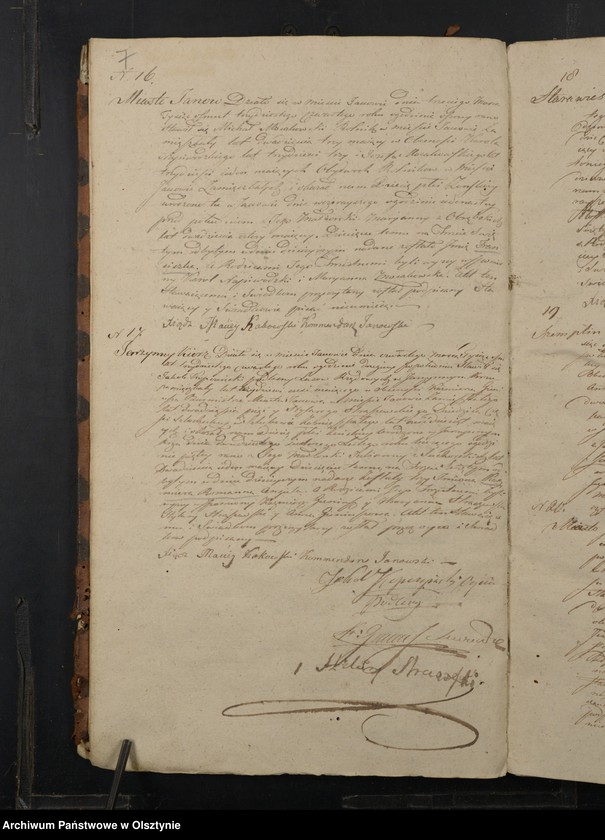image.from.unit.number "Akta Urodzenia, Zeyścia y Małżeństw Gminy Janowskiey Obwodu Przasnyskiego Wojewodztwa Płockiego za Rok 1834"