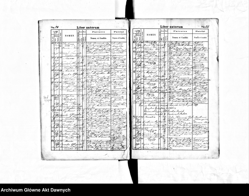 image.from.unit.number "Parafia: Łoszniów Łoszniów. Dekanat: Trembowla. Księga metrykalna urodzeń dla wsi Łoszniów."