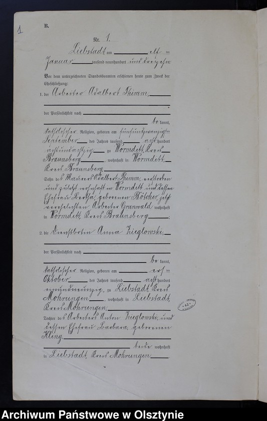 image.from.unit.number "Heirats-Neben-Register Nr 1 - 10"