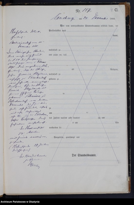 image.from.unit.number "Sterbe-Haupt-Register,Tom II,Nr 155 - 163"