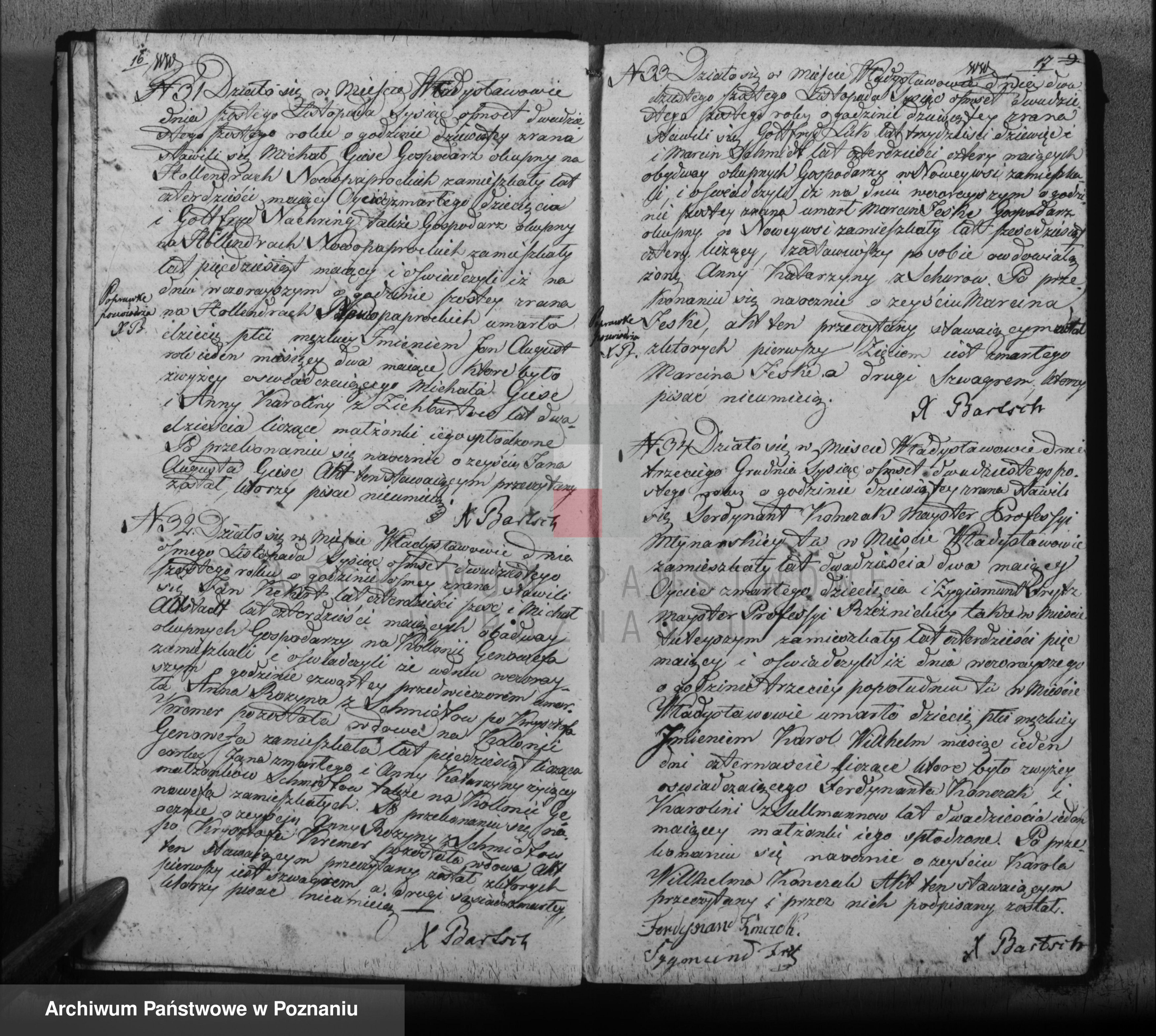 Skan z jednostki: Księga zgonów