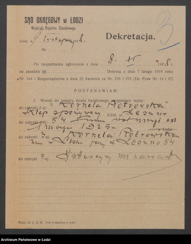 Obraz 5 z jednostki "Kornela Piotrowska - sklep spożywczy"