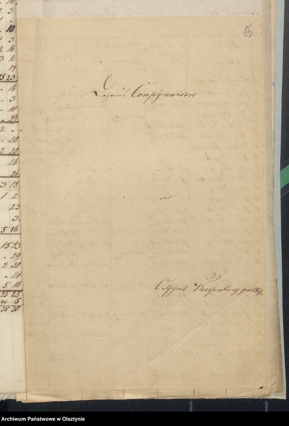 image.from.unit.number "Decems Consignation des Kirchspiels Seehesten"