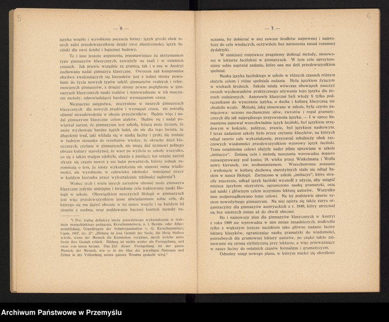 image.from.unit.number "XV Sprawozdanie dyrekcji c.k. gimnazjum polskiego w Cieszynie za rok szkolny 1909/10"