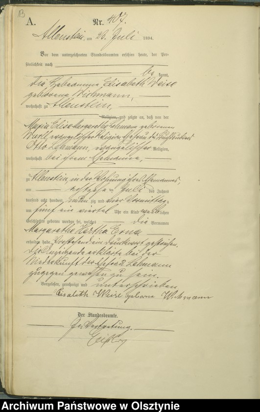 image.from.unit.number "Geburts-Haupt-Register Tom II,Nr 396 - 743"