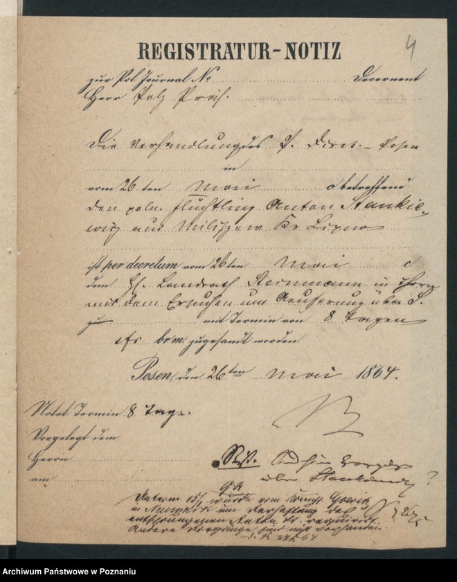 Obraz 9 z jednostki "A. betr. den Anton Stankiewicz, Joseph Stasiński, Heinrich von Stecki, Joseph von Stefański, Stanislaus Stefański"