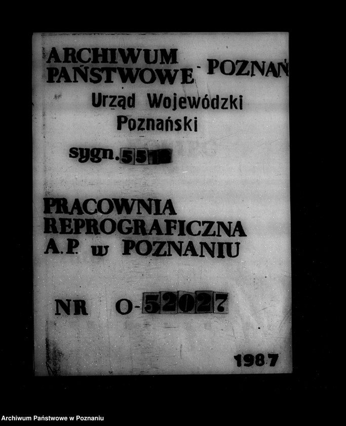Obraz 1 z jednostki "Zatwierdzenie zakładu przemysłowego /mleczarni spółdzielczej/ w Szemborowie powiat wrzesiński"