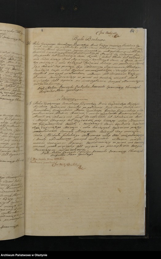 image.from.unit.number "Akta Zeyscia Gminy Janowskiey w Departamencie Płockim Powiecie Przasnyskim Spisane 1810/11"