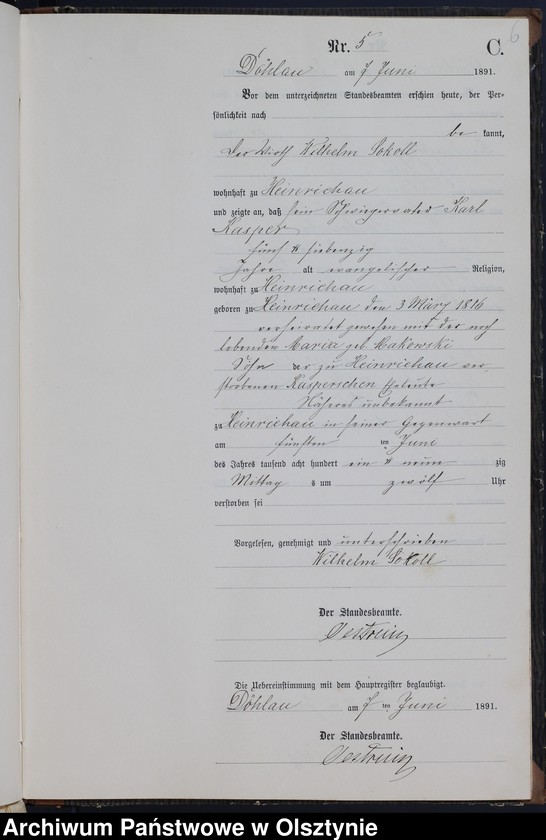 image.from.unit.number "Sterbe-Neben-Register Nr 1 - 16"