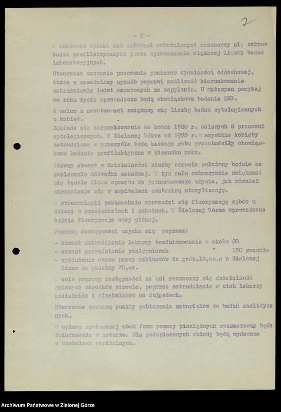 image.from.unit.number "Protokóły z posiedzeń Komisji Zdrowia, Spraw Socjalnych i Ochrony Środowiska Wojewódzkiej Rady Narodowej w Zielonej Górze"