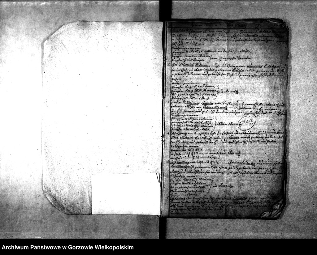 image.from.unit.number "Duplikate der Kirchenbücher von der Parochie Marwitz (Marwice)"