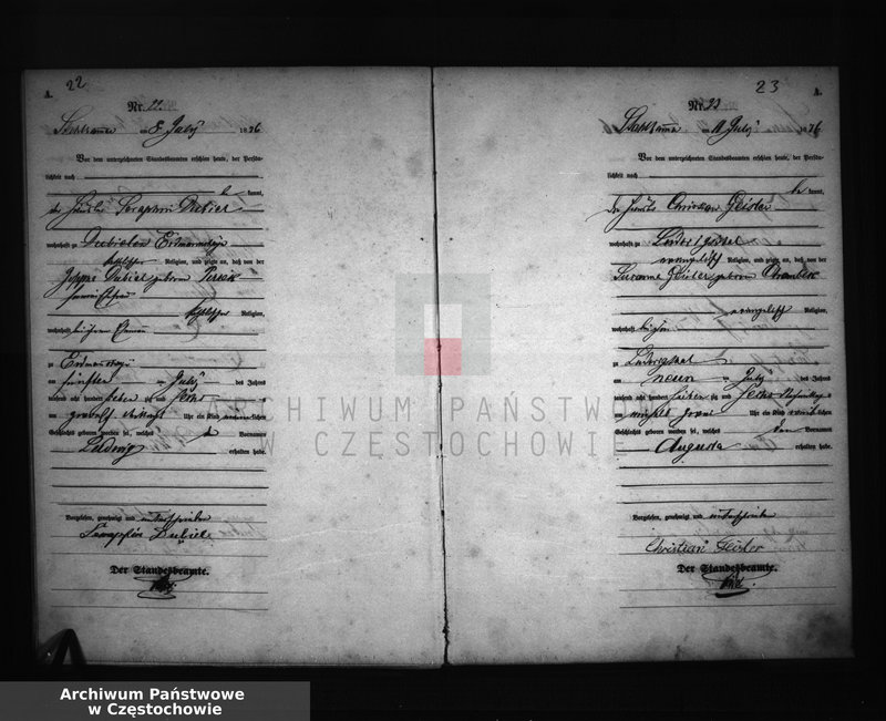 image.from.unit.number "[Księga aktów urodzeń z 1876 roku]"