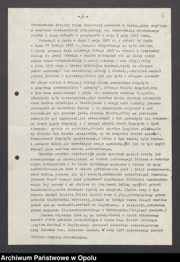 image.from.unit.number "Feliks Adela "Typ bohatera opolskiej młodzieży""