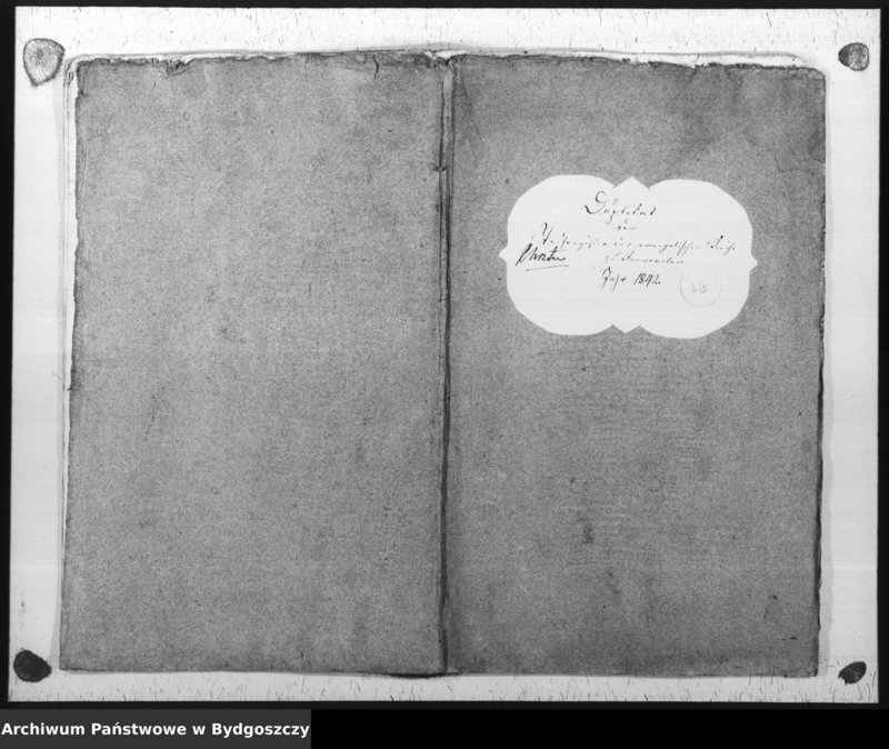 image.from.unit.number "Duplicat der Taufregister der evangelischen Kirche zu Inowrazlaw Jahr 1842"
