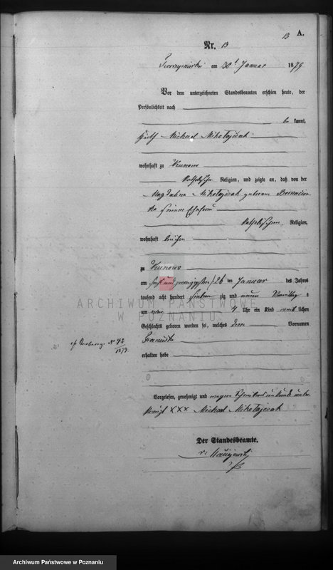 Obraz 15 z jednostki "Księga urodzeń"