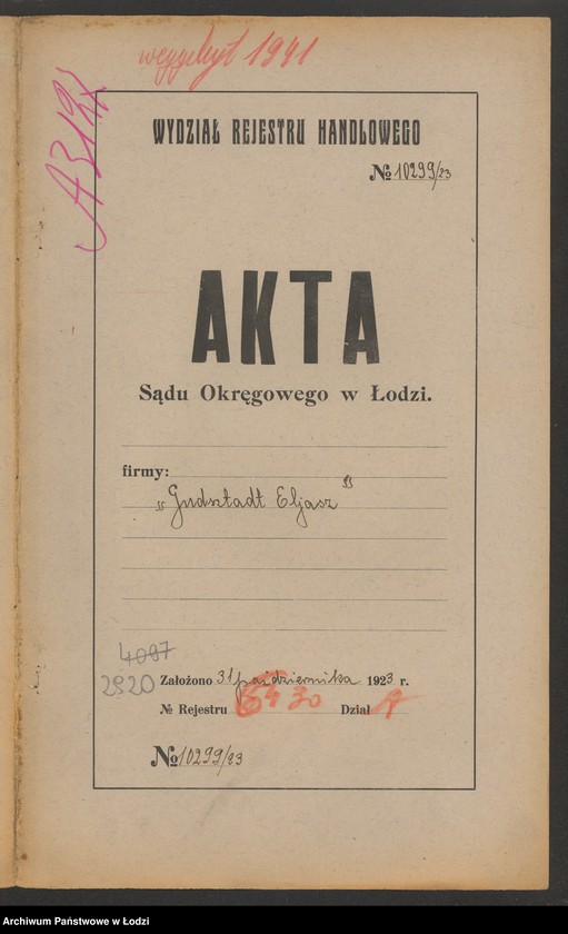 Obraz 2 z jednostki "Gudsztadt Eljasz- wyrób towarów włókienniczych"