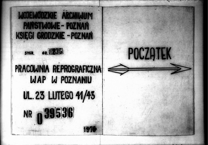 Obraz 1 z jednostki "Lib. civium, inscriptiones, relationes, decreta [protocollon]"