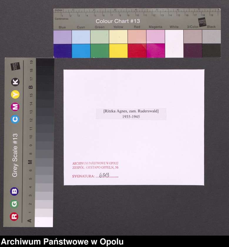 Obraz 2 z jednostki "[Ritzka Agnes, zam. Ruderswald]"