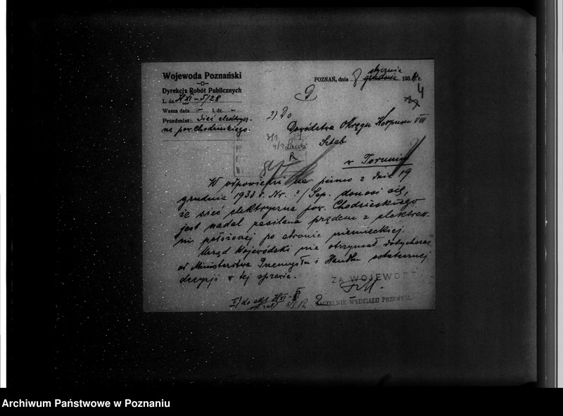 Obraz 8 z jednostki "/Sprawy elektryfikacyjne/"