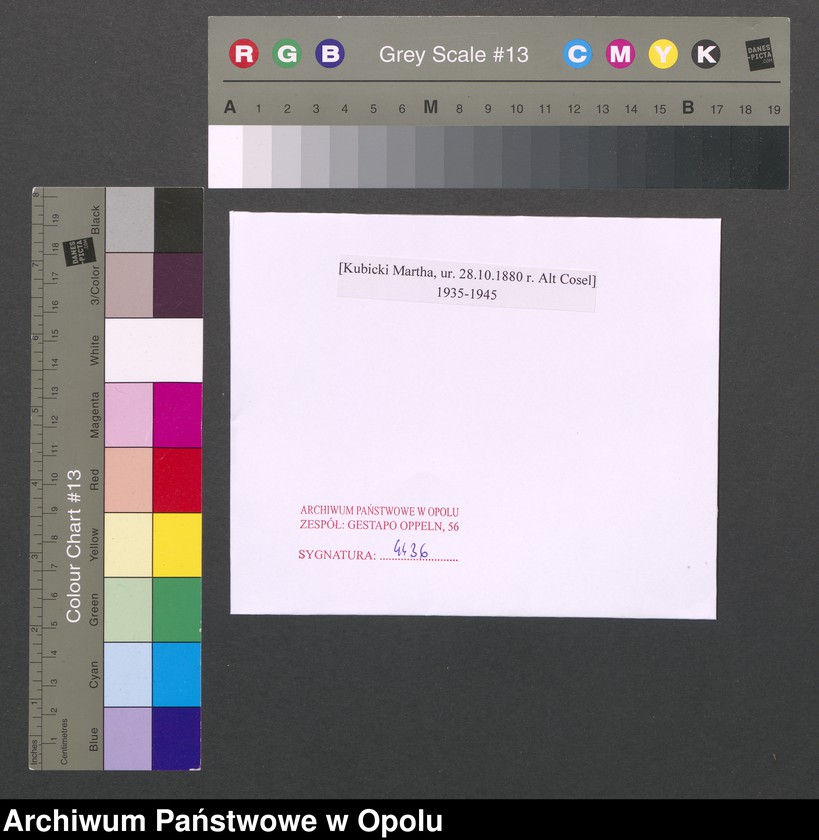 Obraz 2 z jednostki "[Kubicki Martha, ur. 28.10.1880 r. Alt Cosel]"
