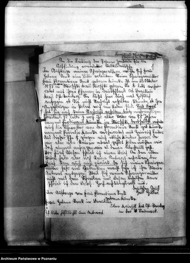 Obraz 5 z jednostki "Korespondencja w sprawie miejscowych Niemców, którzy zginęli w 1939 roku S - Z"