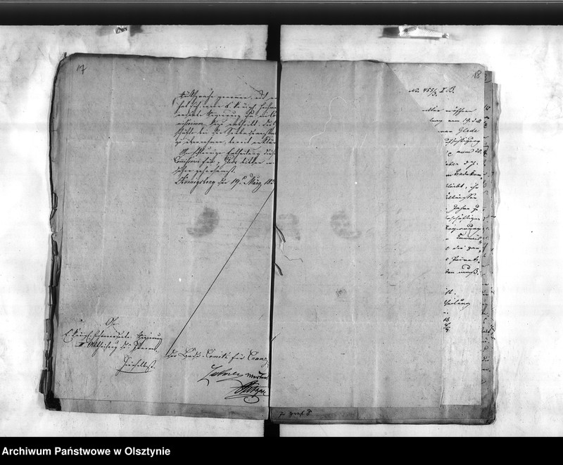 image.from.unit.number "Abtheilung des Innern. Personalia des bei der Feuer-Sozietäts Direktion aus gestellten Controlleur Glede [August]"