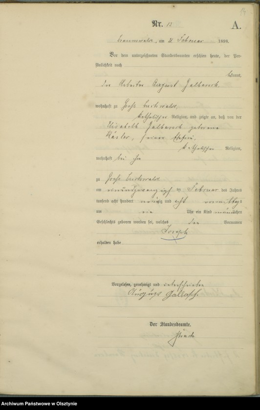 image.from.unit.number "Geburts-Haupt-Register Nr 1 - 78"