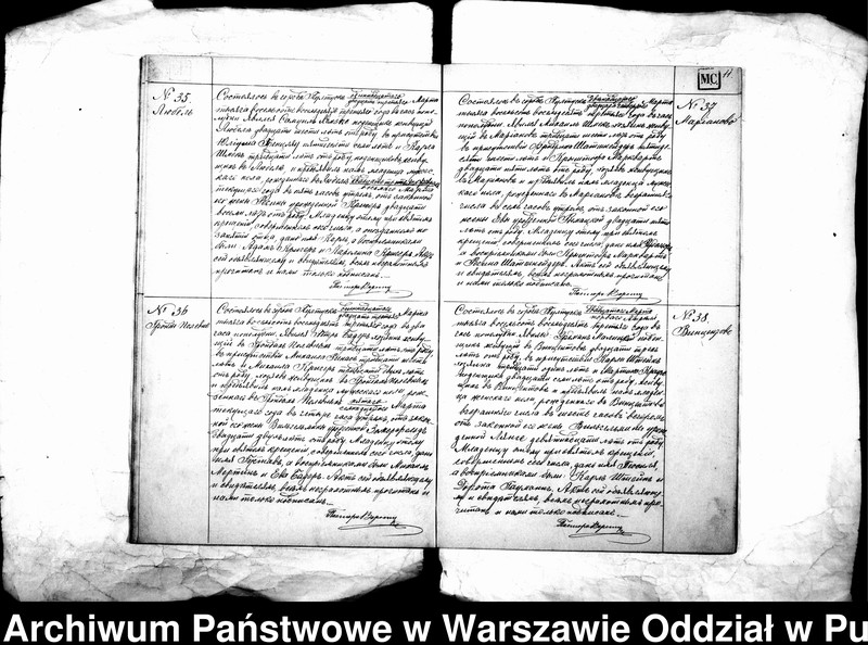 image.from.unit.number "Akta urodzeń, małżeństw i zgonów"