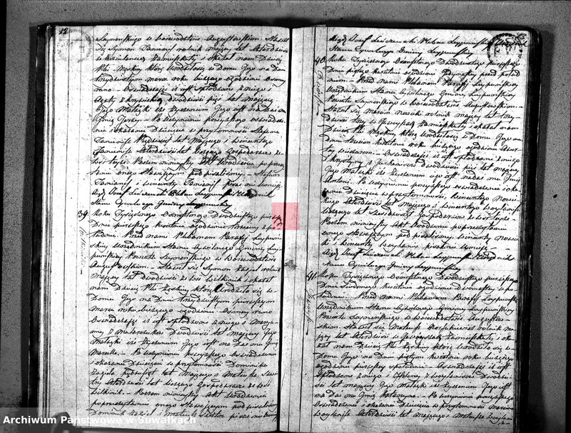 image.from.unit.number "Księga Aktów Urodzenia Gminy Leypuńskiej od 1 Stycznia 1821 R-u"