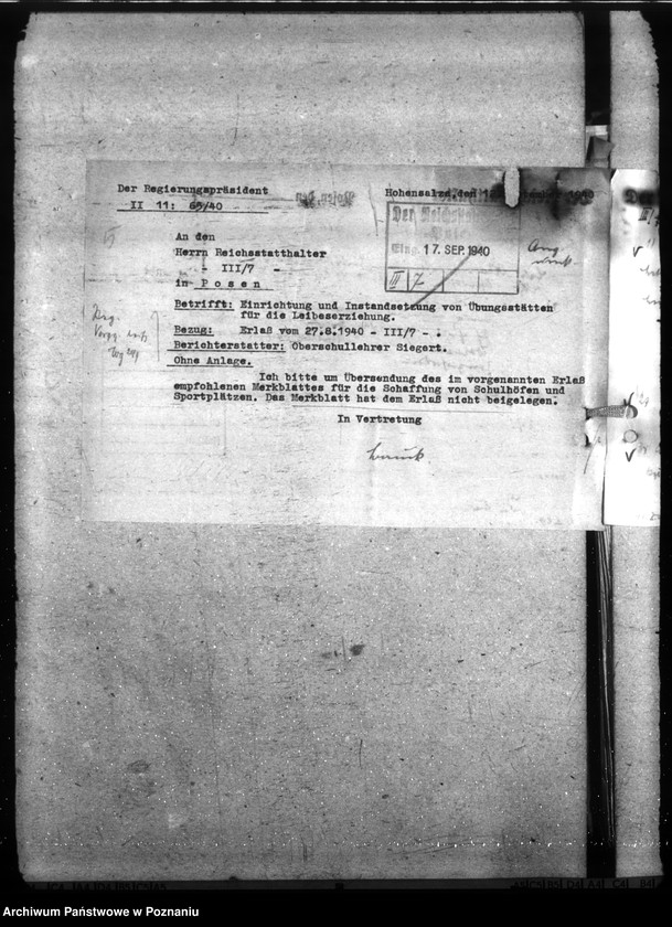 Obraz 9 z jednostki "Turnhallen. Sportplätze"