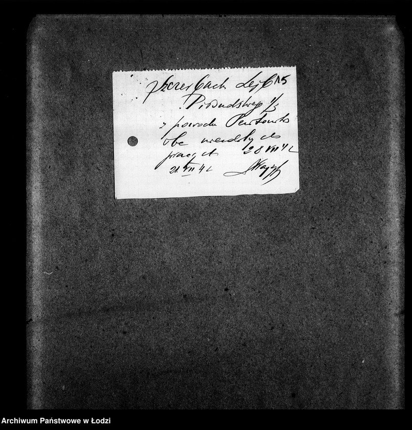 Obraz 15 z jednostki "Federn-und Daunen Abteilung [Zasiłki chorobowe dla pracowników wydziału, zaświadczenia lekarskie, listy pracowników]"