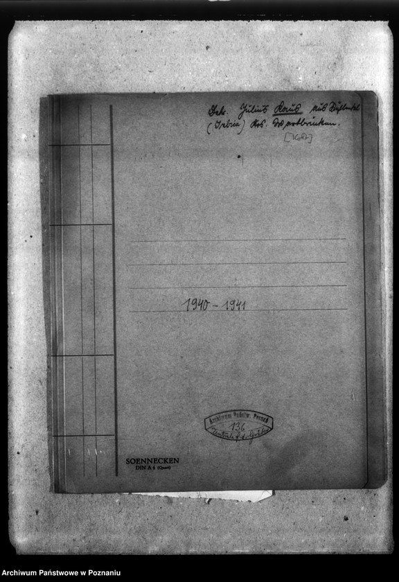 Obraz 4 z jednostki "Julius Kaus aus Mühlental (Izbica), Kreis Warthbrücken (Koło)"