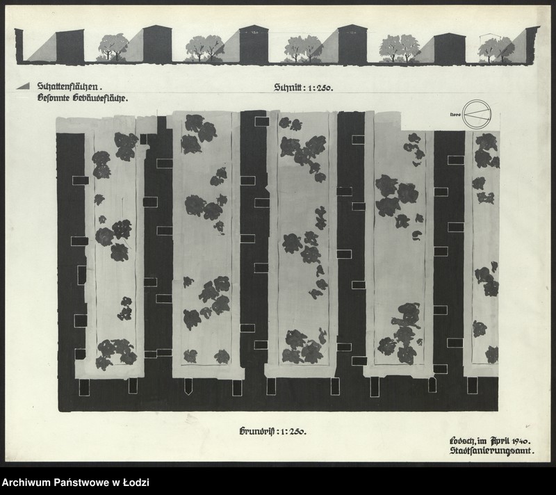 Obraz 3 z jednostki "Schattenflächen besonnte Gebäudeflächen"