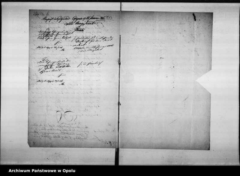 Obraz 18 z jednostki "Acta des Magistrats zu Oppeln betreffend das Schulgeld für Militairkinder 1831-60"