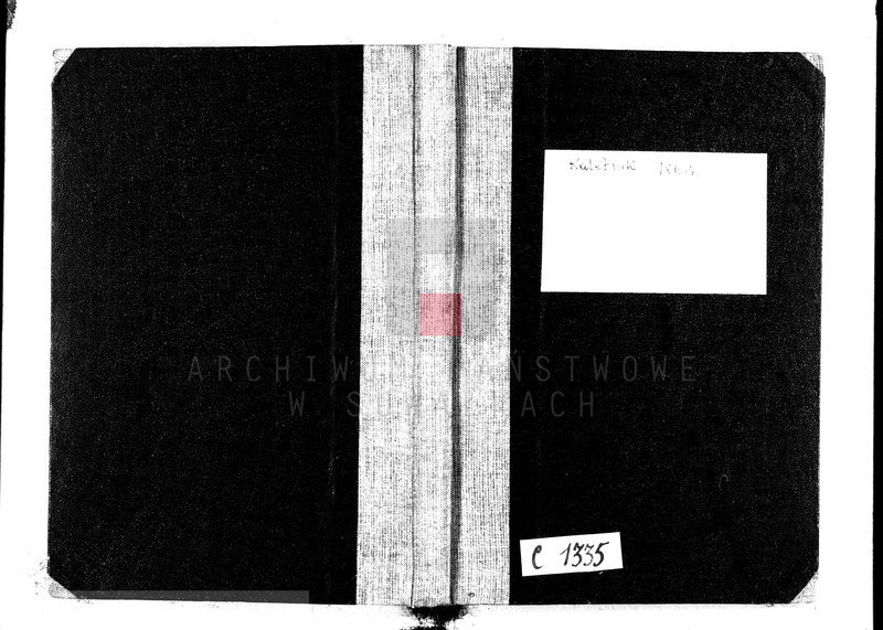 Obraz 2 z jednostki "[Duplikat Aktów urodzeń, zaślubienia i zejśćparafii Rzym.-Kat. w Kaletniku 1862 r.]"