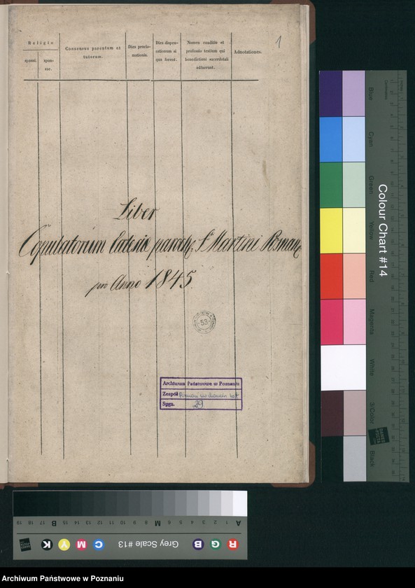 Obraz 3 z jednostki "Księga małżeństw"