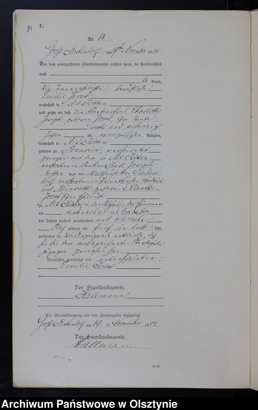 image.from.unit.number "Sterbe-Neben-Register Nr 1 - 21"