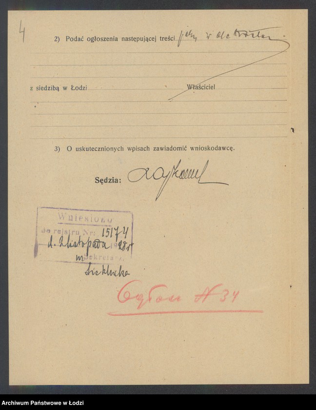 Obraz 6 z jednostki "Mojżesz Rapatowicz – sprzedaż towarów łokciowych"