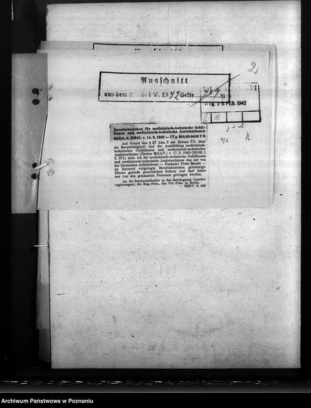 Obraz 6 z jednostki "Medizinal - technische Gehilfinnen"