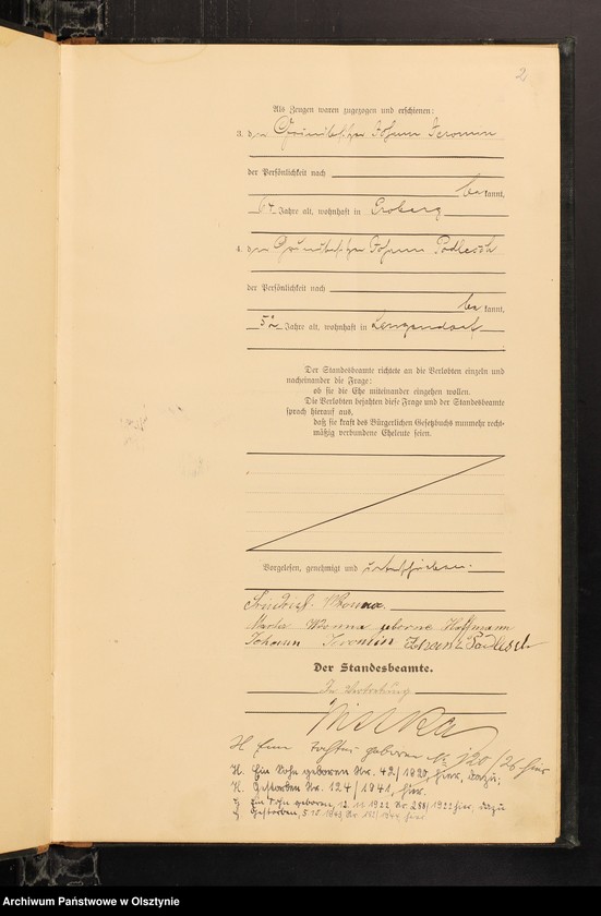 image.from.unit.number "Heirats-Haupt-Register Nr 1-27"