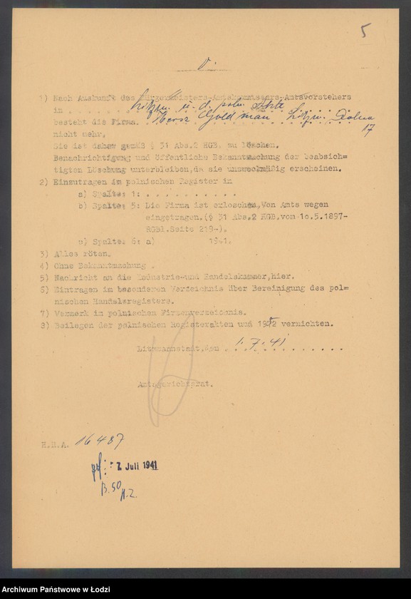 Obraz 7 z jednostki "Hersz Goldman – piwiarnia"