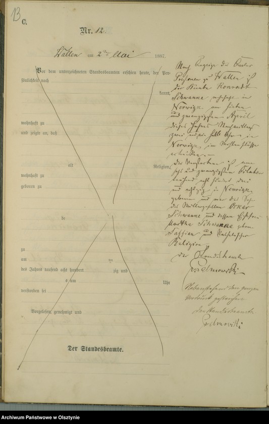 image.from.unit.number "Sterbe-Haupt-Register Nr 1 - 33"